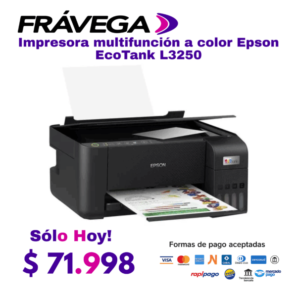 Impresora multifunción a color Epson EcoTank L3250