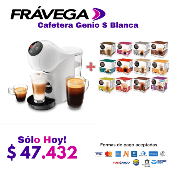 Cafetera Genio S Blanca